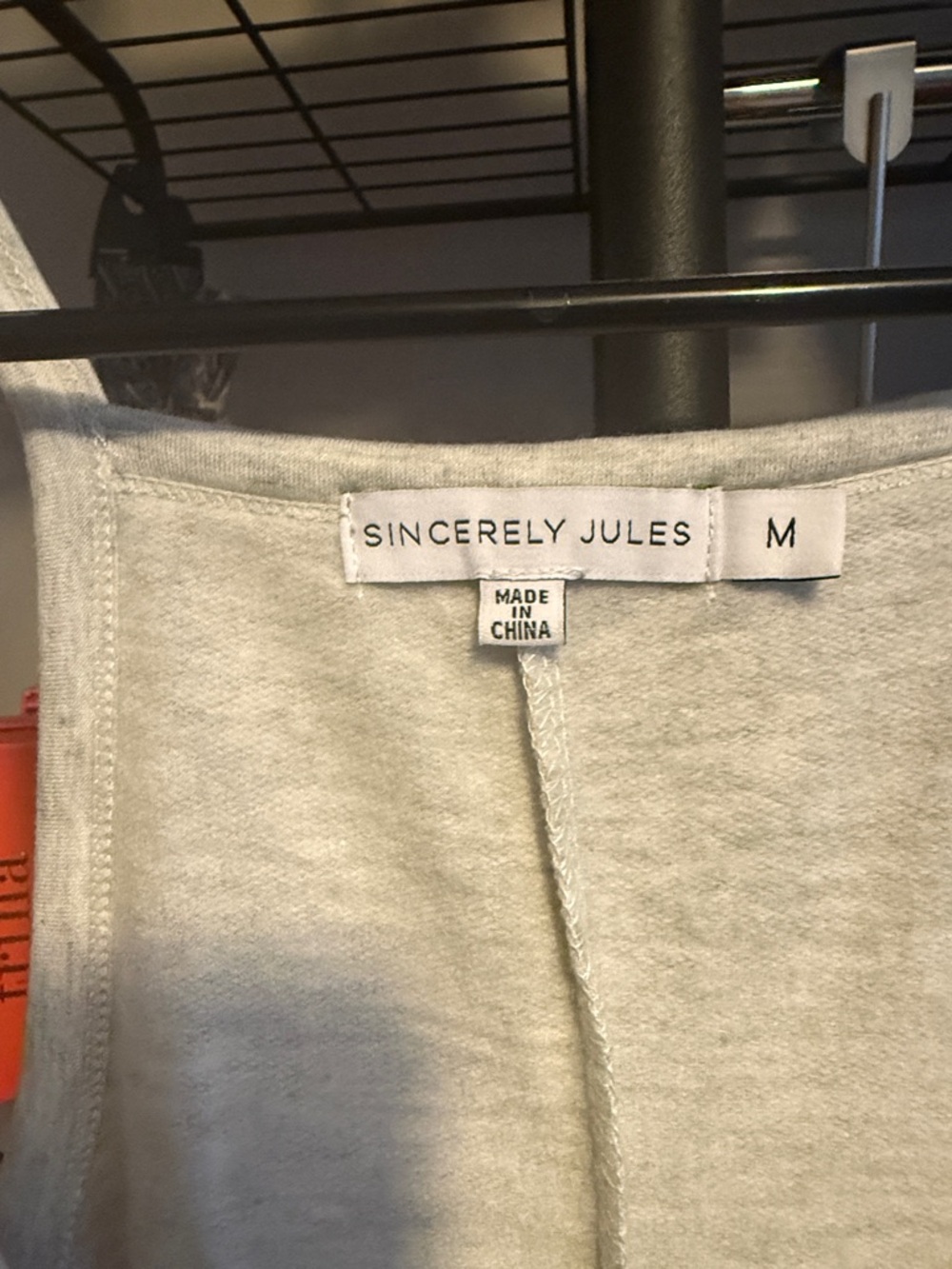 Sincerely Jules Light Gray Relaxed Tank Jumpsuit - Picture 4 of 5